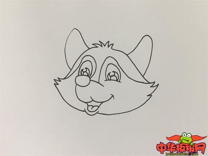 超萌小狐狸彩色怎么画 超萌小狐狸彩色简笔画彩色