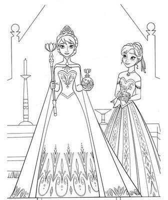 爱莎公主简笔画图片 爱莎公主简笔画图片简单漂亮