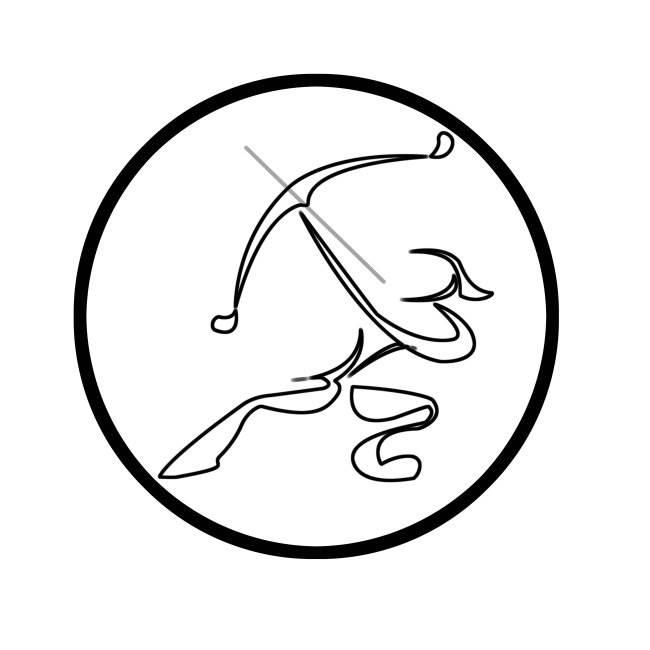 弓箭简笔画 弓箭简笔画帅气