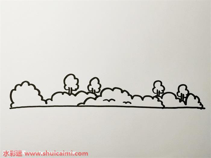 城市楼房带颜色怎么画 城市楼房简笔画画法