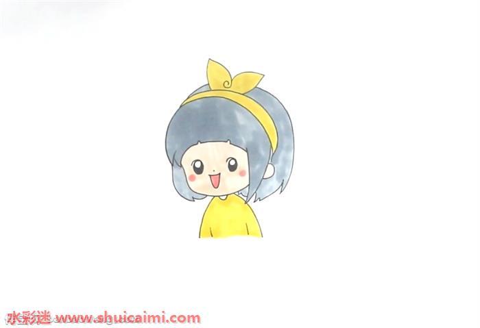 狄淇儿怎么画 狄淇儿简笔画画法