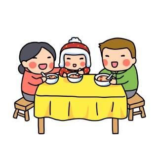 一家三口简笔画 一家三口简笔画图片