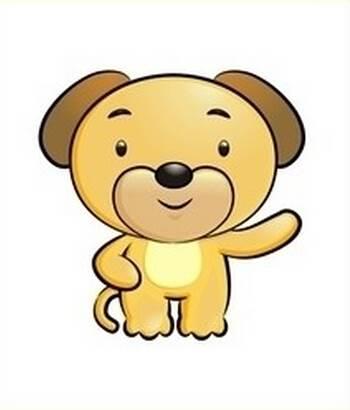 中国什么狗简笔画 中国画狗怎么画