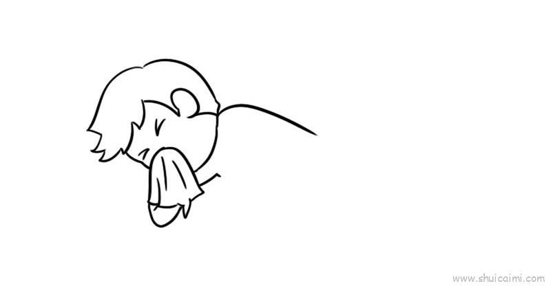 幼儿火灾逃生儿童画怎么画 幼儿火灾逃生简笔画画法