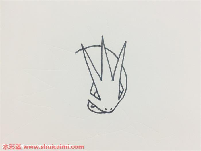 班吉拉怎么画 班吉拉简笔画画法