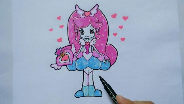 花仙子怎么画简单又漂亮 画一个少女公主