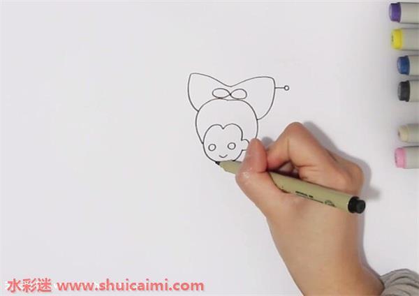 白娘子和许仙怎么画 白娘子和许仙简笔画彩色