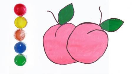 桃子简笔画图片大全 桃子简笔画图片大全大图