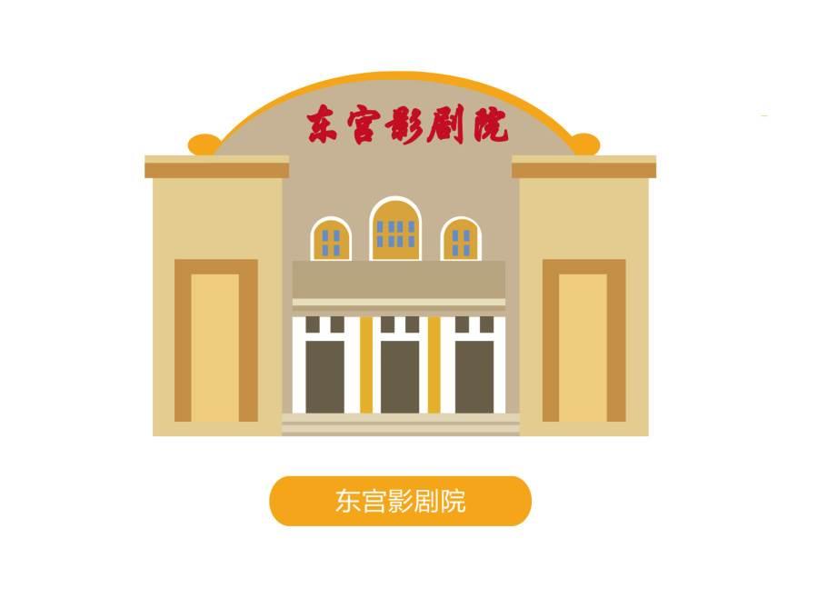 电影院简笔画 电影院简笔画幼儿