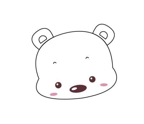 简笔画熊 简笔画熊的画法最简单