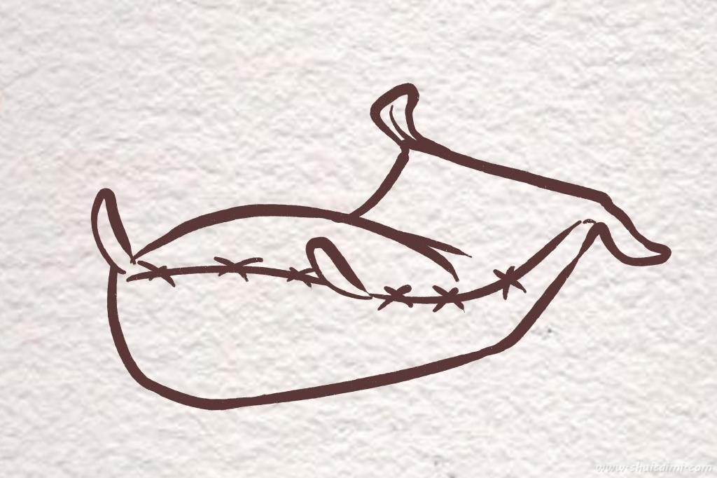 会武术的枕头怎么画 会武术枕头简笔画图片大全带颜色