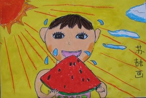 幼儿园夏天简笔画图片大全 幼儿园夏天简笔画图片大全大图