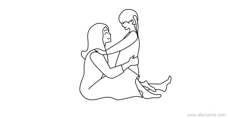 母亲节儿童画怎么画 母亲节简笔画步骤