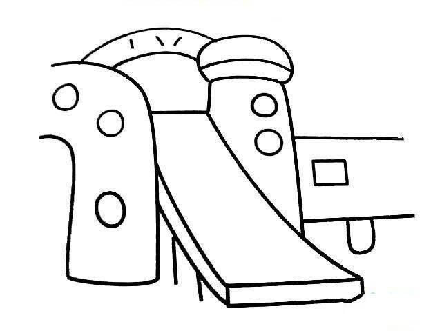 游乐场简笔画 游乐场简笔画简单又漂亮