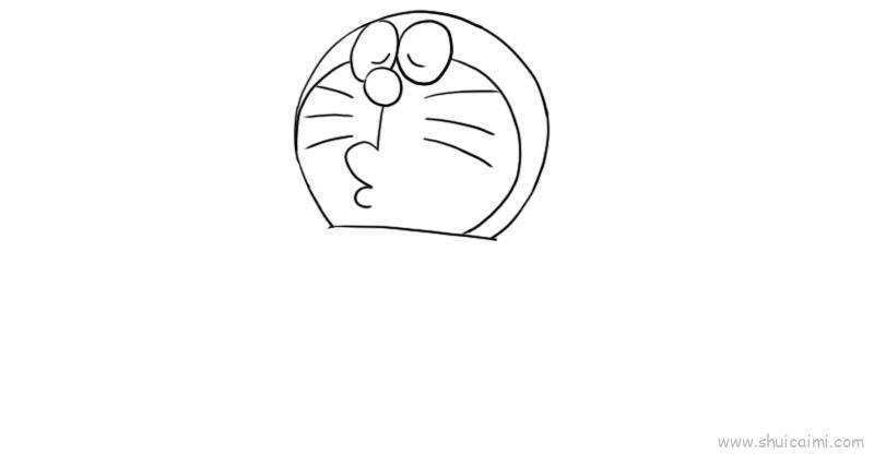 多啦a梦儿童画怎么画 多啦a梦简笔画好看