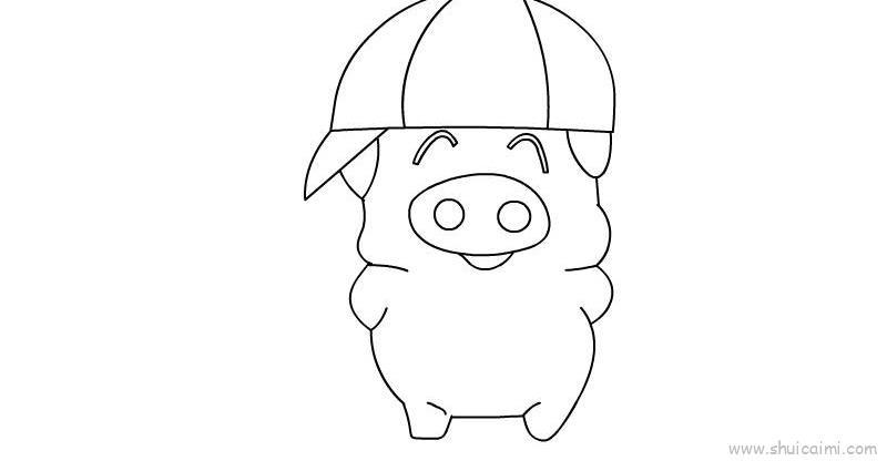麦兜儿童画怎么画 麦兜简笔画图片大全
