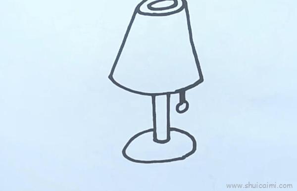 台灯儿童画怎么画 台灯简笔画好看