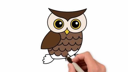 猫头鹰简笔画图片大全大图 猫头鹰简笔画图片大全大图