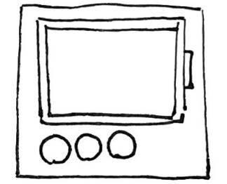 电视简笔画 电视简笔画彩色