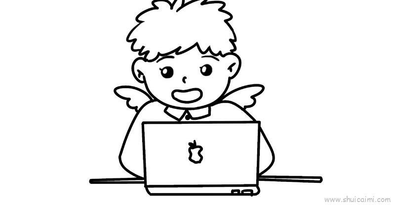 世界电信和信息社会日儿童画怎么画 世界电信和信息社会日简笔画简单