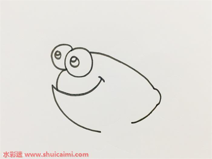 热带鱼简笔画怎么画?详细的热带鱼简笔画上色步骤