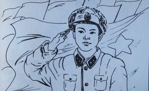 英雄人物简笔画 英雄人物简笔画儿童画