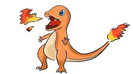 喷火龙简笔画图片大全 喷火龙简笔画图片大全可爱