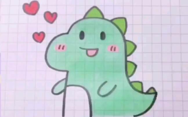 小恐龙简笔画 小恐龙简笔画图片可爱