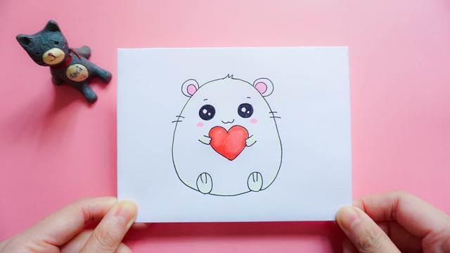 仓鼠简笔画 仓鼠简笔画大全可爱