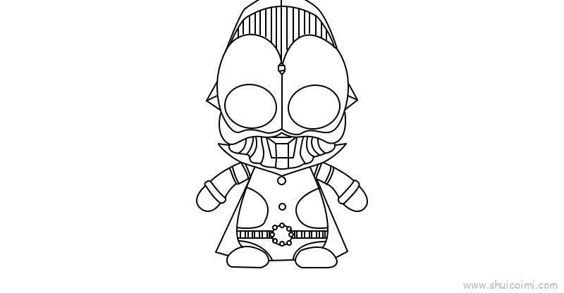 奥特之王儿童画怎么画 奥特之王简笔画步骤