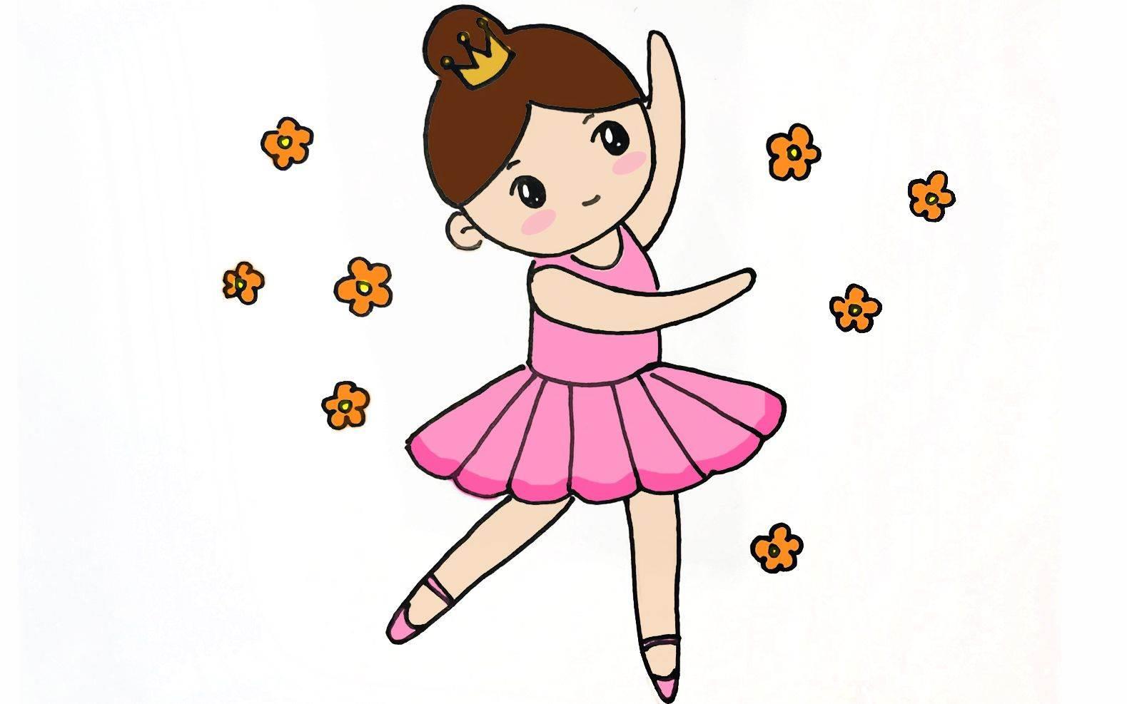 女孩简笔画 女孩简笔画扎马尾