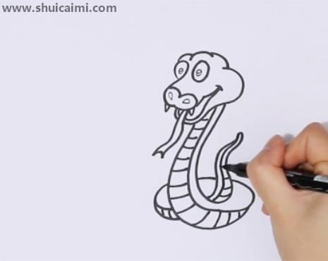 蛇简笔画怎么画 蛇简笔画好看