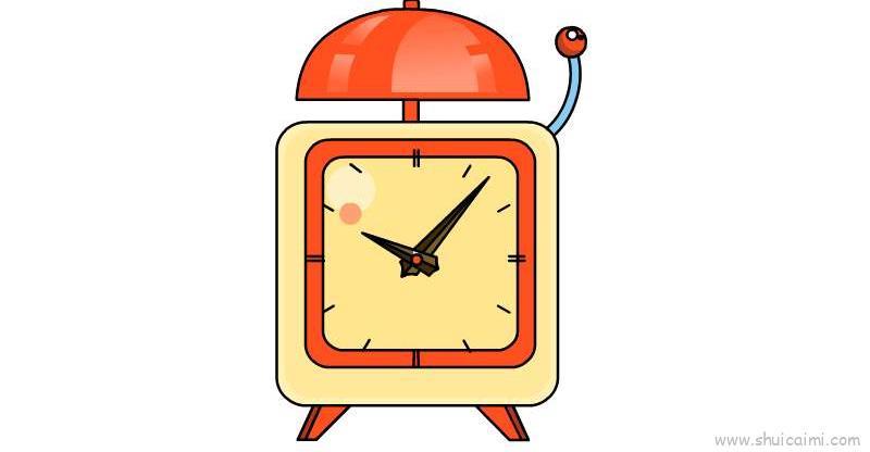 钟表儿童画怎么画 钟表简笔画好看