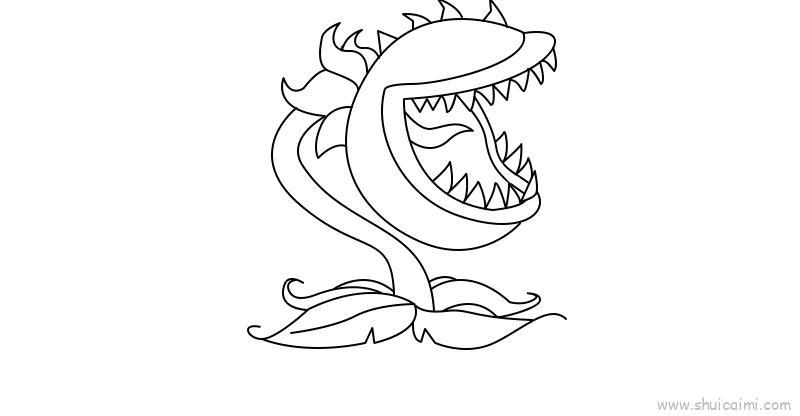 大嘴花儿童画怎么画 大嘴花简笔画图片大全