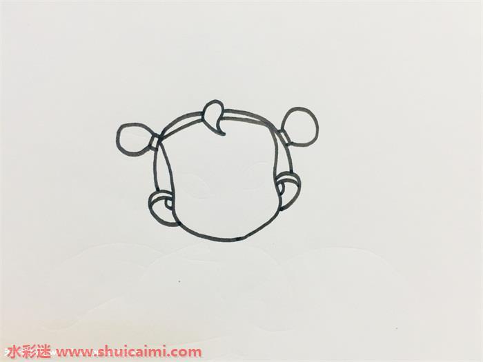 《哪吒传奇》小哪吒简笔画步骤，一步步教你怎么画