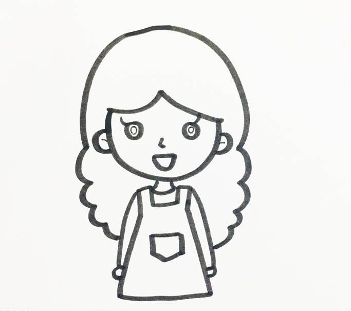 妈妈的简笔画 妈妈的简笔画图片大全