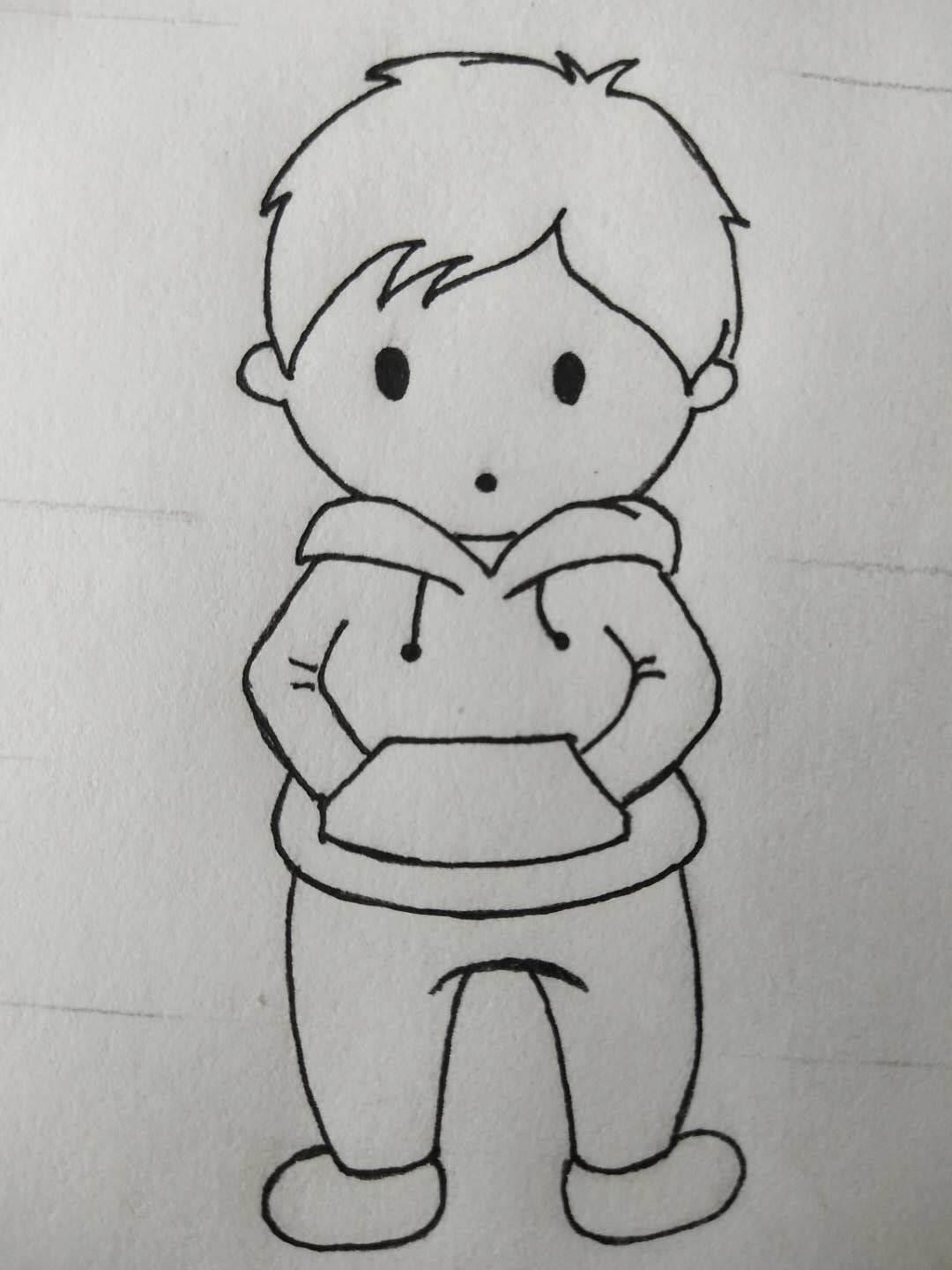 男生简笔画 男生简笔画头像