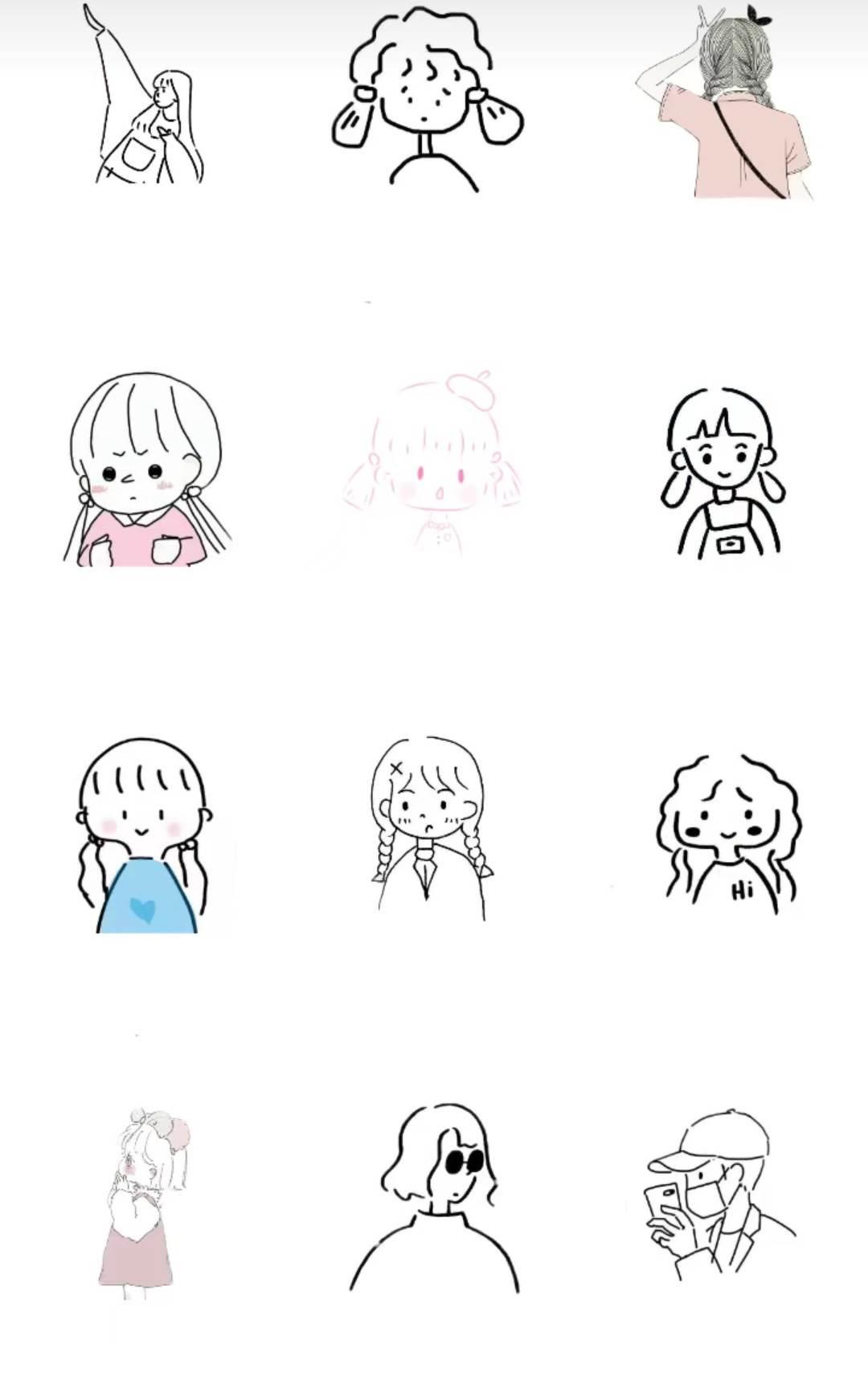 可爱简笔画 猴子怎么画简单又可爱简笔画