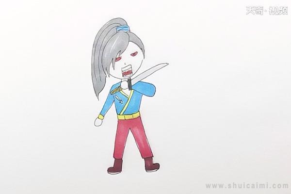 荆轲简笔画怎么画 荆轲简笔画简单又好看