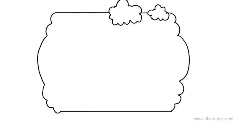 春运边框儿童画怎么画 春运边框简笔画简单又好看