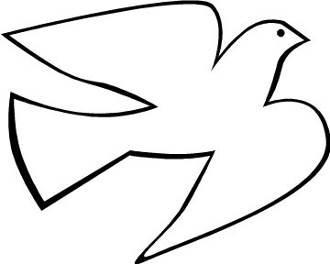 黑板报白鸽图片 黑板报白鸽怎么画