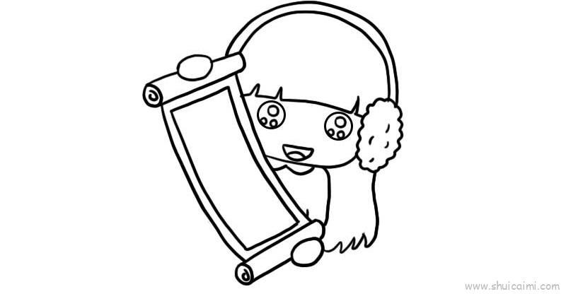 新年快乐儿童画怎么画 新年快乐简笔画顺序