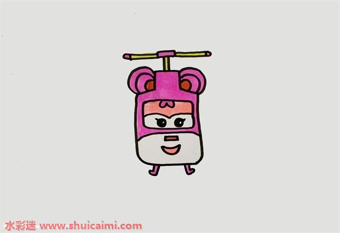 简单易学的小爱简笔画画法教程