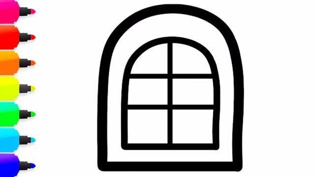 窗户简笔画 窗户简笔画简单又漂亮