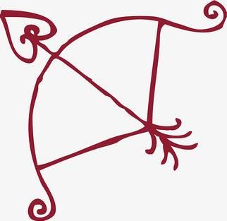 弓箭简笔画 弓箭简笔画帅气