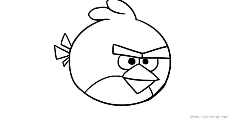 愤怒儿童画怎么画 愤怒简笔画步骤