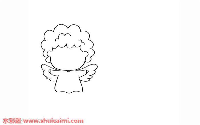 天使与恶魔怎么画 天使与恶魔简笔画漂亮