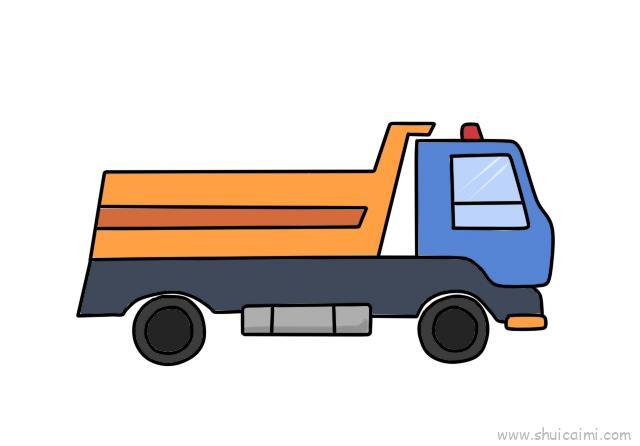垃圾车儿童画怎么画 垃圾车简笔画图片大全