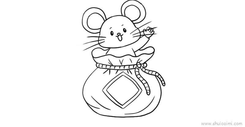 老鼠儿童画怎么画 老鼠简笔画简单又好看