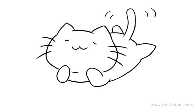 小猫简笔画怎么画 小猫简笔画好看